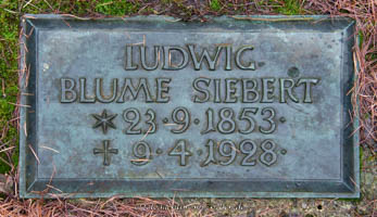 Grab - Ludwig Blume-Siebert – Foto aus München