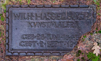 Grab - Wilhelm Hasselbach – Foto aus München