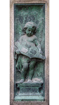Dennerlein Thomas - Künstlergrab - Detail