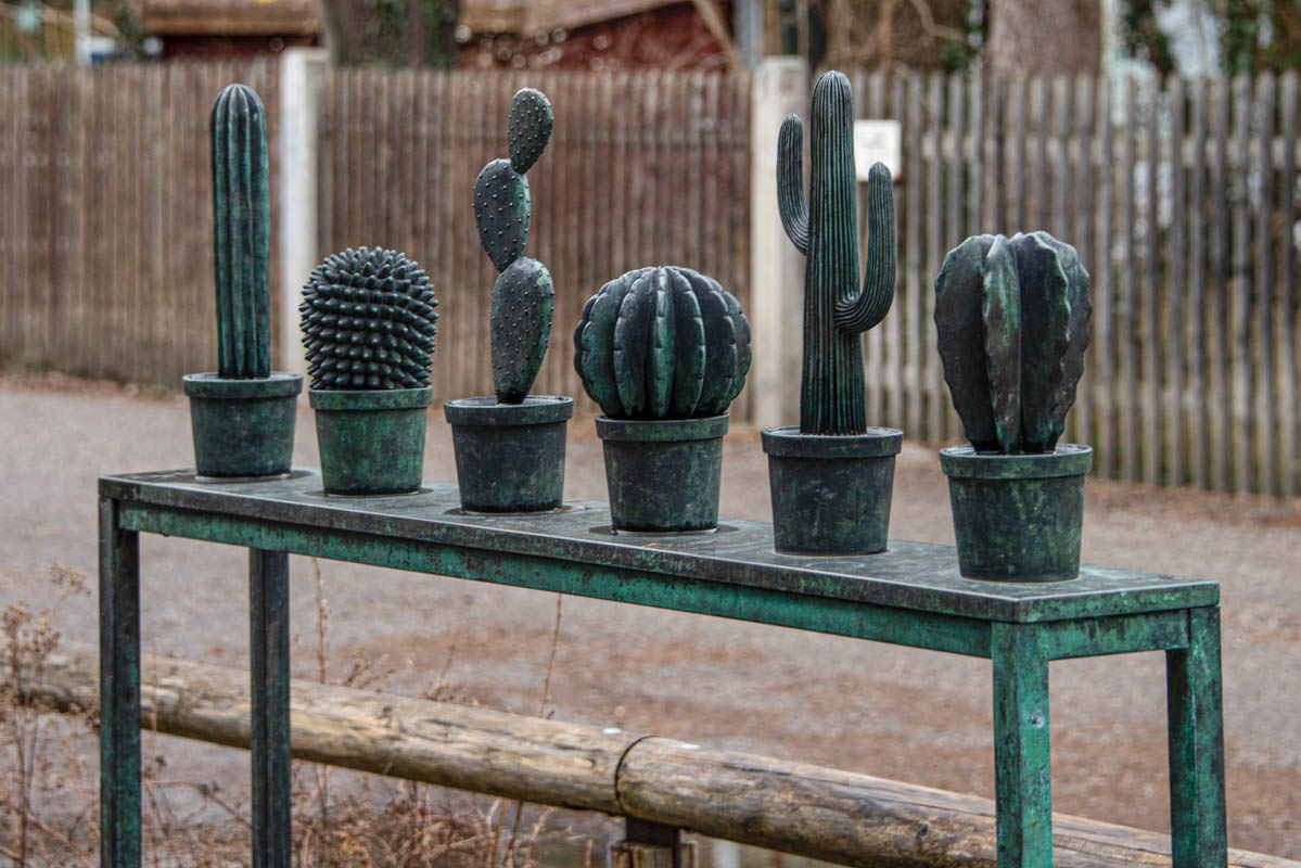 Kakteen – Denkmal/Kunstwerk in München