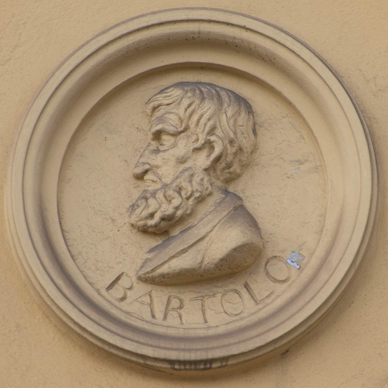 Tondi mit Reliefbüste  - Bartolo