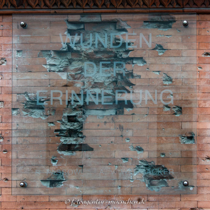 Wunden der Erinnerung - Ehemaliges Salinengebäude – Denkmal/Kunstwerk in München