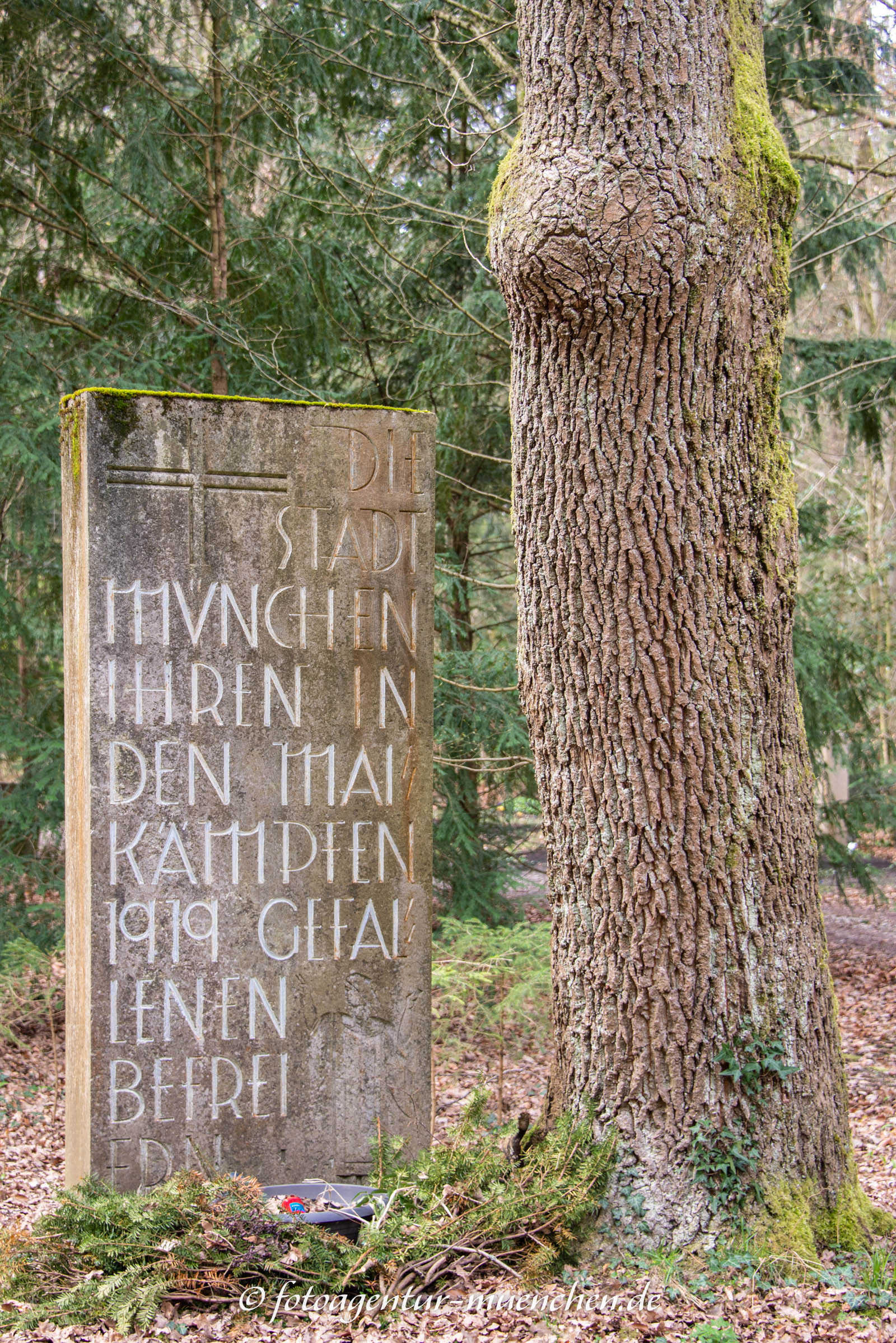 Gedenkstein für die gefallenen Befreiern 1919?