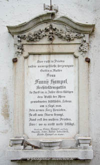 Grab - Fanny Hampel – Foto aus München