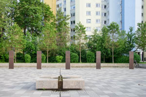 Sanct Jakobus - Brunnen – Foto aus München