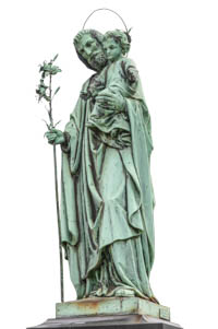 Josef mit Kind – Foto aus München