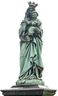 Maria mit Kind – Foto aus München