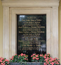 Grab - Josef Freiherr von Hormayr von Hortenburg – Foto aus München
