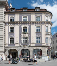 Haus Falkeneck (Alter Anstrich) – Foto aus München