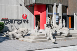 Tantris - Drachenskulptur – Foto aus München