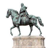 Reiterstandbild - Prinzregent Luitpold – Foto aus München