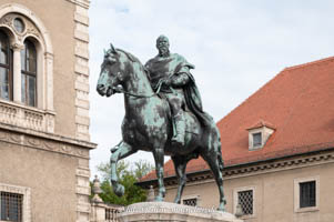 Reiterstandbild - Prinzregent Luitpold – Foto aus München