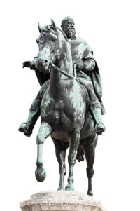 Reiterstandbild - Prinzregent Luitpold – Foto aus München