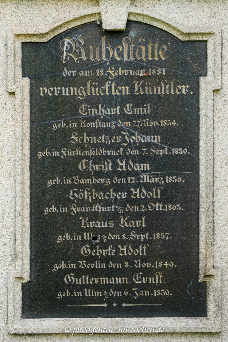 Kolosseum-Künstler – Denkmal/Kunstwerk in München