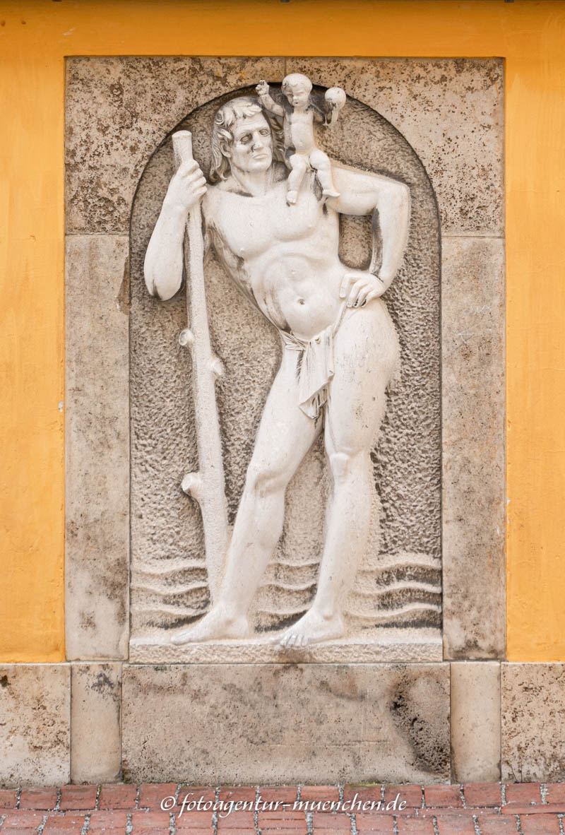 Christophorus – Denkmal/Kunstwerk in München
