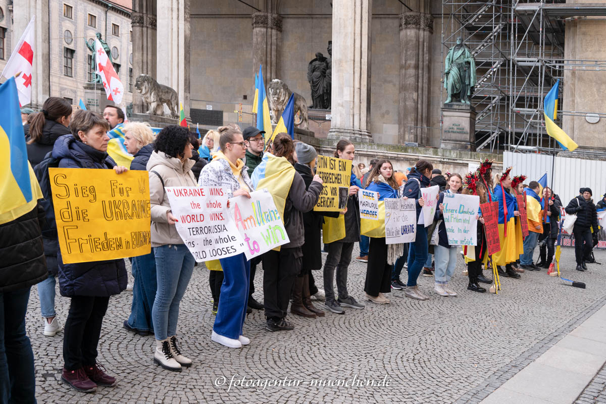 Gerhard Willhalm - Demonstration für die Ukraine