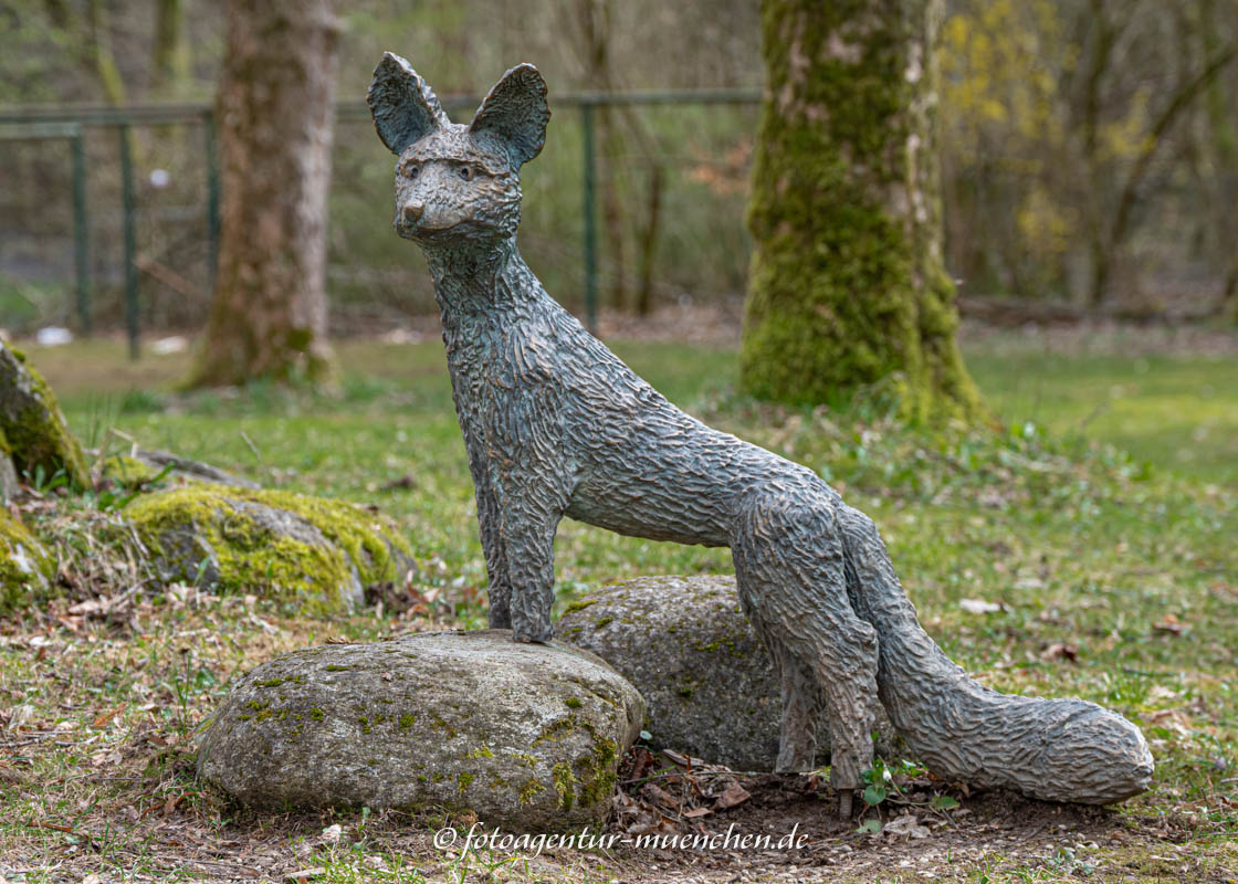 Fuchs – Denkmal/Kunstwerk in München