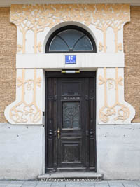 Gerhard Willhalm - Eingang - Jugendstil