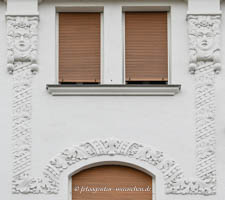 Wohnhaus - Detail – Foto aus München