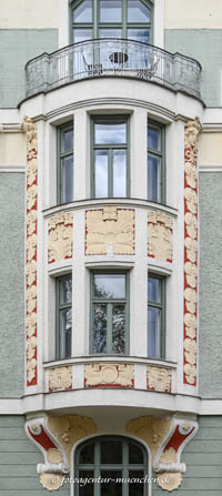 Jugendstil - Erker – Foto aus München