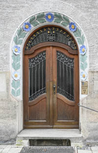 Jugendstil - Eingang – Foto aus München