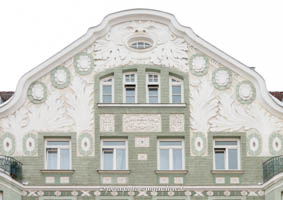 Giebel - Jugendstil – Foto aus München