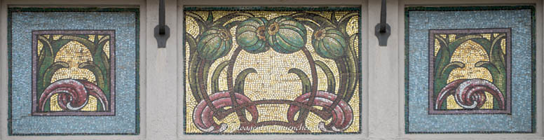 Jugendstil - Mosaik – Foto aus München