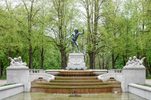 Vater-Rhein-Brunnen – Foto aus München