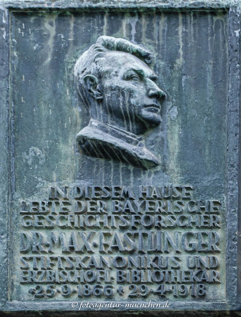 Gedenktafel - Max Fastlinger – Denkmal/Kunstwerk in München