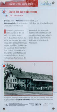 Zeuge der Bayernbefreiung – Foto aus München