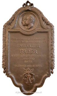 Gedenktafel - Karl & Luise von Faber – Foto aus München