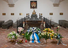 Grab - König Ludwig II. – Foto aus München