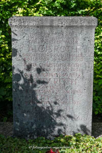 Grab - Alois Roth – Foto aus München