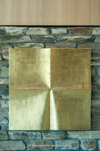 Gold-Quadrat – Foto aus München