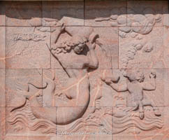 Relief - Wasser – Foto aus München