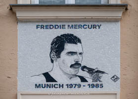 Mosaik - Mercury Freddy – Foto aus München