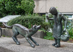 Rotkäpchen un der Wolf – Foto aus München