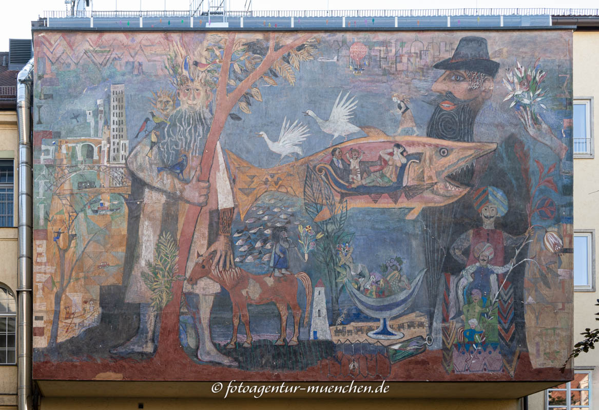 Wandbild – Denkmal/Kunstwerk in München