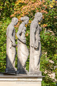 Skulpturen - Lenbachgarten – Foto aus München