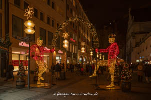 Weihnachtsmarkt in München  – Foto aus München