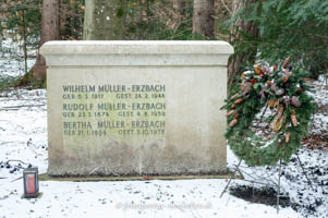 Grab - Rudolf Müller-Erzbach – Foto aus München