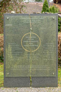 Mahnmal Tutzing – Foto aus München