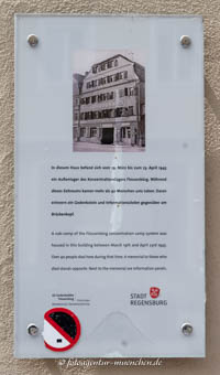 Gerhard Willhalm – KZ-Außenlager Colosseum - Infotafel