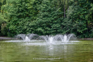 Rameses-See - Springbrunnen – Foto aus München