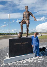 Statue - Franz Beckenbauer – Foto aus München