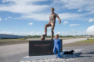Statue - Franz Beckenbauer – Foto aus München