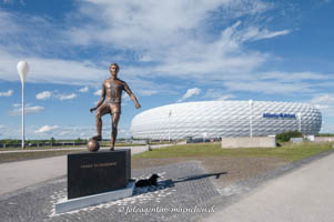 Statue - Franz Beckenbauer – Foto aus München