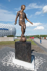 Statue - Franz Beckenbauer – Foto aus München
