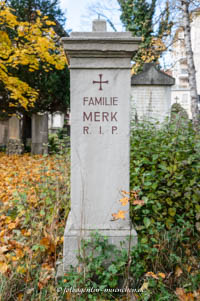 Grab - Eduard Merk – Foto aus München