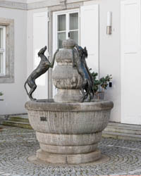 Windspiele-Brunnen – Foto aus München
